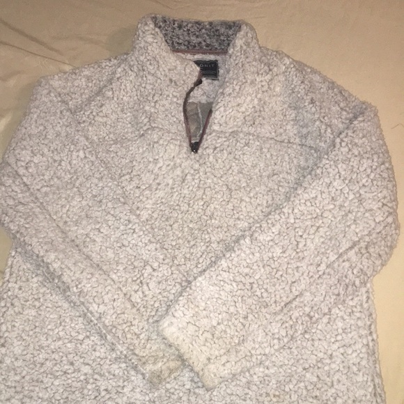 True Grit Jackets & Blazers - Oatmeal colored true grit Sherpa